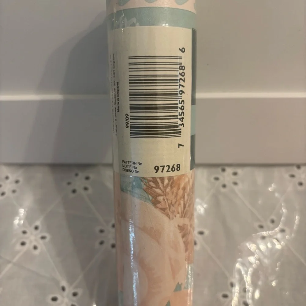 Bundle of 4 Seashell Kitchen and Bath Wallpaper Border